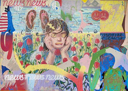 «There are NOHEROES in escaping from reality», Константин Чирков, картина