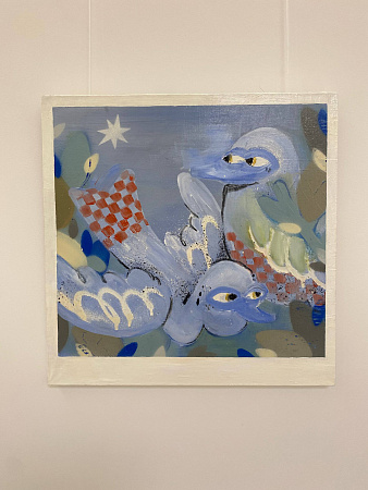 «Птицы прилетели», Сергей Rusich, картина